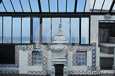 Victor Hugo's exile house on Guernsey Editorial Stock Photo