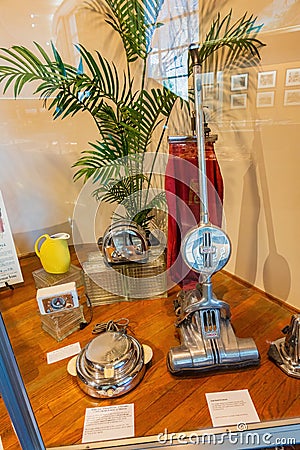 Interior view of the Louisiana State Exhibit Museum Editorial Stock Photo