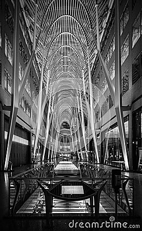 BCE Place in Toronto Editorial Stock Photo