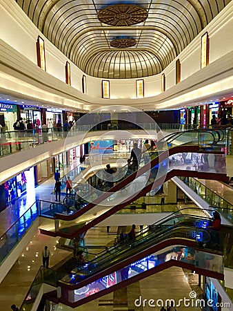 Interiors Of Palladium Mall, Lower Parel, Mumbai Editorial Photography ...