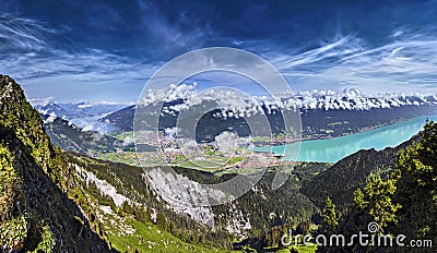 The Swiss Alps Stock Photo