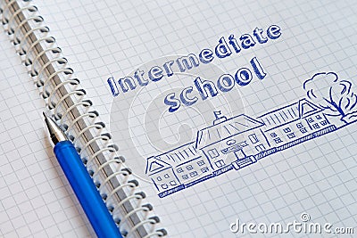 Intermediate school Stock Photo