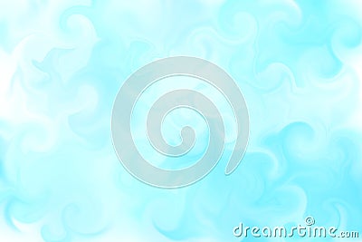 Intermingling of light shades of blue, water motif, decorative background. Stock Photo
