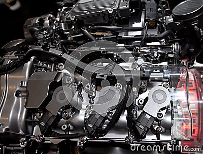 Internal combustion engine Stock Photo