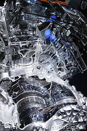 Internal combustion engine Stock Photo