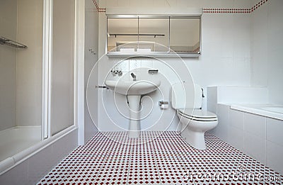 Internal nice bathroom Stock Photo
