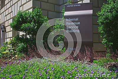 Internal Revenue Service Building Stock Photo