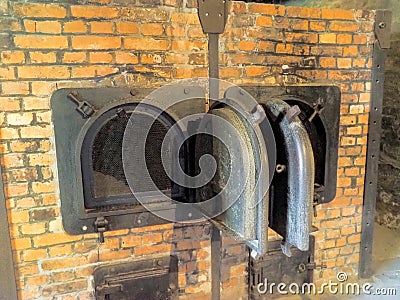 Internal rooms of the crematorium building Editorial Stock Photo