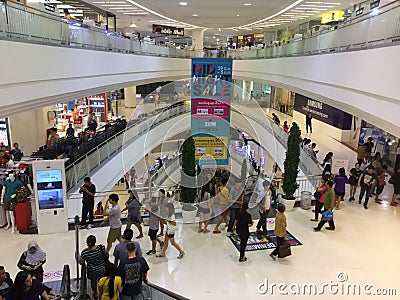 Internal View at The Mall Bangkae Renovation Editorial Stock Photo