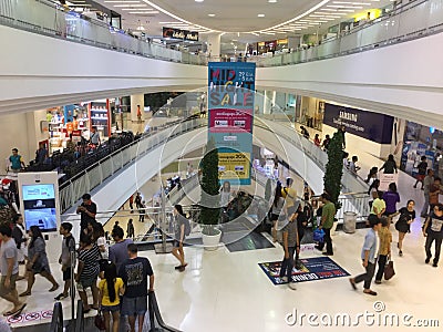 Internal View The Promenade Bangkok Shopping Mall Editorial Stock Photo