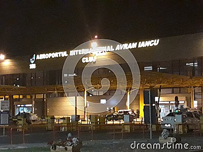 International Airport in Cluj Editorial Stock Photo