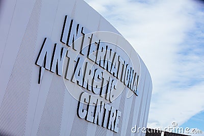 International Antarctic Centre in New Zealand Editorial Stock Photo