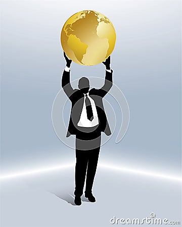 International business relationship Vector Illustration