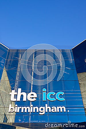 International Convention Centre Birmingham, UK Editorial Stock Photo