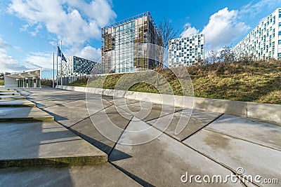 International criminal court new premises Stock Photo