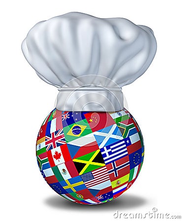 International cuisine Stock Photo