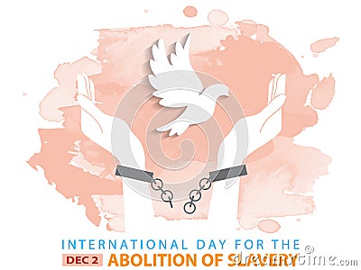 International day for the abolition of slavery Stock Photo