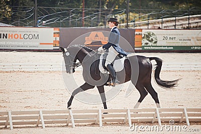 International Dressage Vivat, Russia! Editorial Stock Photo