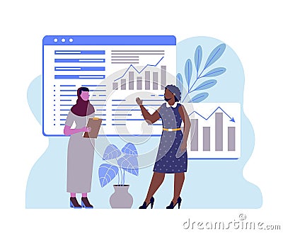 International employment concept Vector Illustration