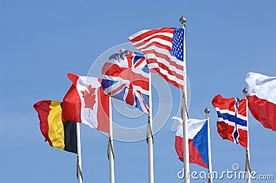 International Flags Stock Photo