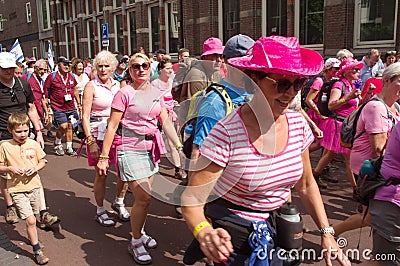 International Four Days Marches Nijmegen, Netherlands Editorial Stock Photo