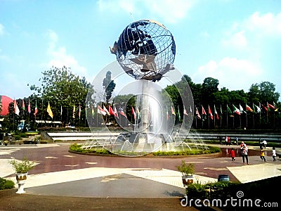 International Friendship Monument Editorial Stock Photo