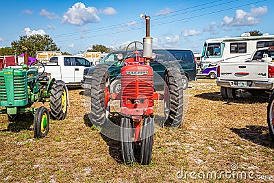 1939 International Harvester McCormick Farmall Model H Editorial Stock Photo