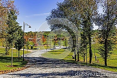 International Istanbul Urban Forest and park established on 5 million square meters. Nature Editorial Stock Photo
