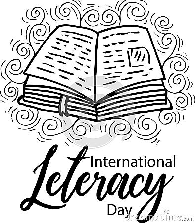 International Literacy Day. Vector Illustration