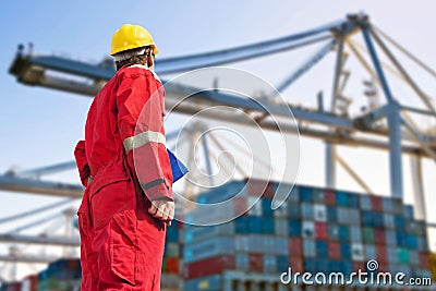 International Logistics Stock Photo