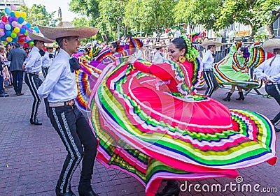 International Mariachi & Charros festival Editorial Stock Photo