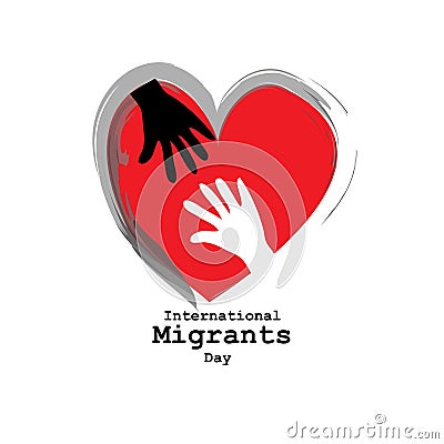 International Migrants Day Vector Illustration