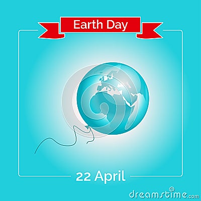 International Mother Earth Day. Vector Illustration