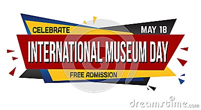 International museum day banner design Vector Illustration