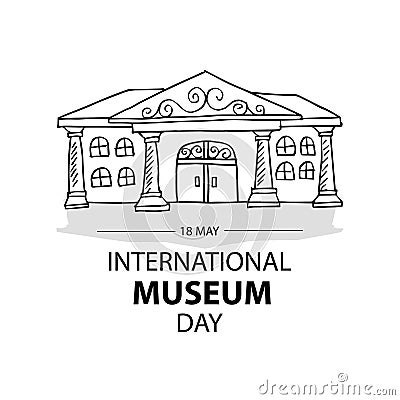 International Museum Day Vector Illustration