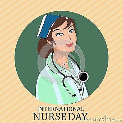 International nurse day Stock Photo