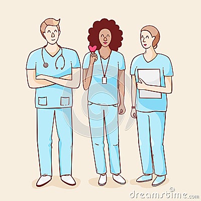 International nurse day Vector Illustration