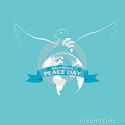 International peace day Vector Illustration