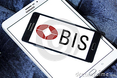 International Settlements (BIS) logo Editorial Stock Photo