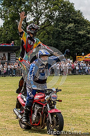 International Stunt Riders Editorial Stock Photo