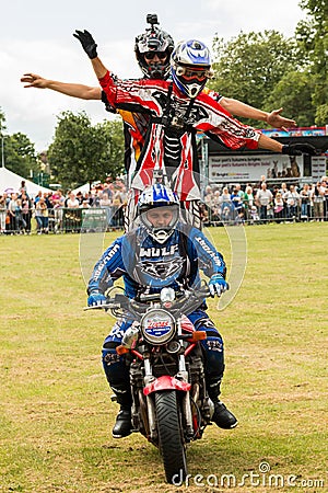 International Stunt Riders Editorial Stock Photo