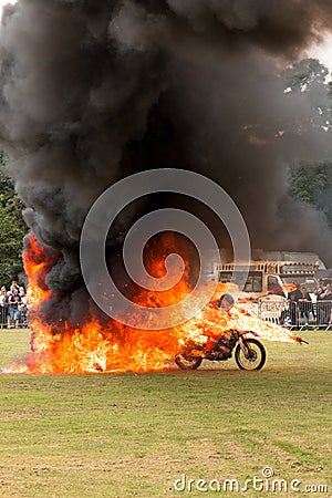 International Stunt Riders Editorial Stock Photo