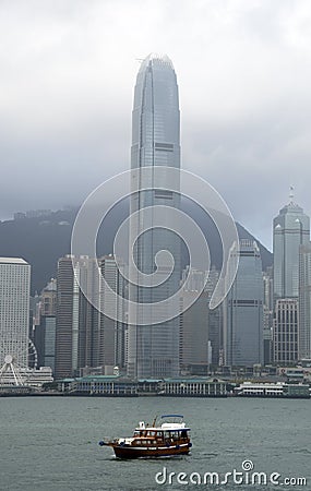 International Trade Centre Hong Kong Editorial Stock Photo