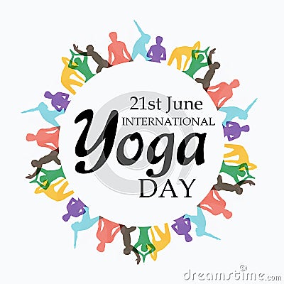 International Yoga Day Stock Photo