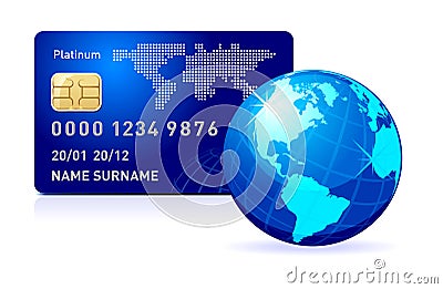 Internet Banking Vector Illustration