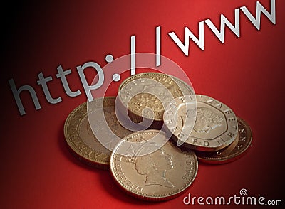 Internet banking Editorial Stock Photo