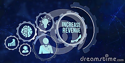 Internet, business, Technology and network concept. Increase revenue concept Stock Photo