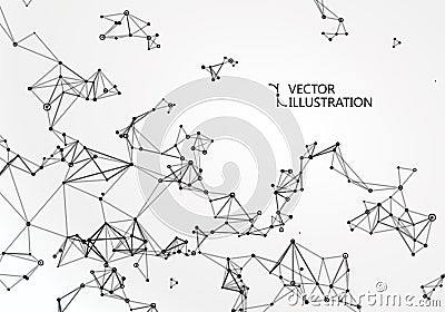 Abstract sense of science and technology graphic design. Vector Illustration