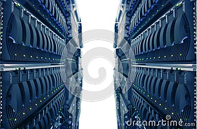 Internet Data Center Stock Photo