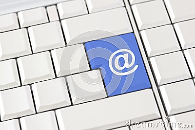 Internet domain, website and email icon Stock Photo